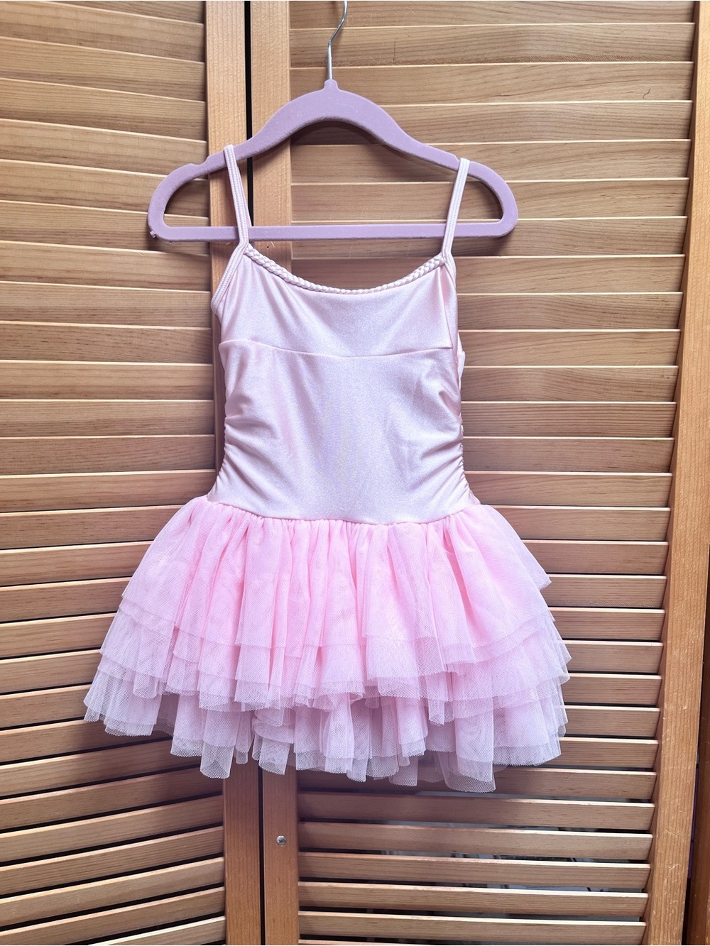 Girls Pink Tutu Ballet Leotard